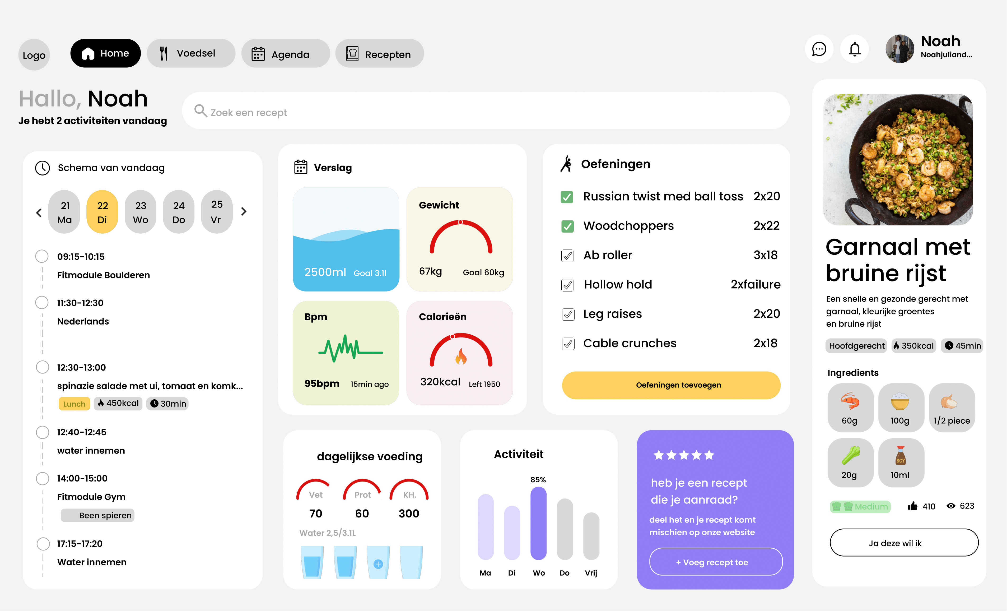Volop in beweging app